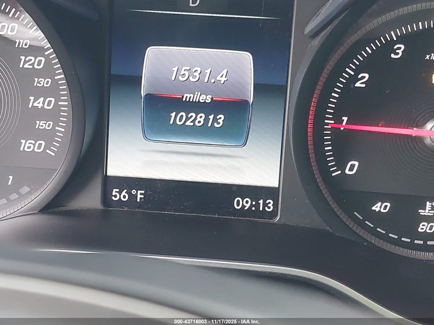 2017 Mercedes-Benz Glc 300 VIN: WDC0G4JBXHF198091 Lot: 43716003