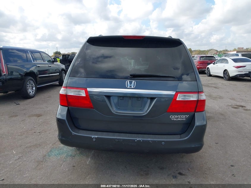 2005 Honda Odyssey Touring VIN: 5FNRL38825B056671 Lot: 43716010