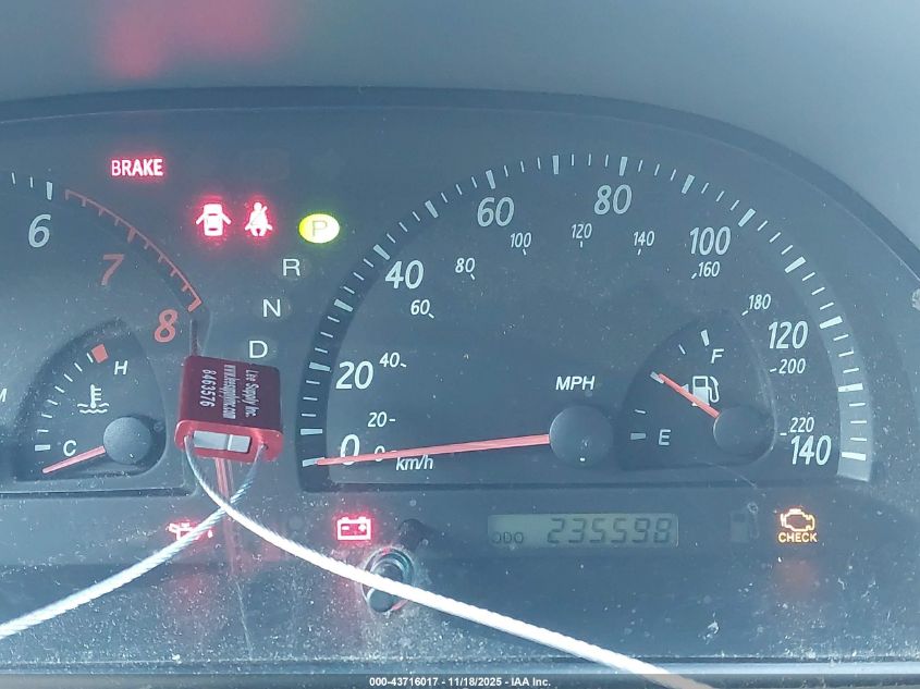 2004 Toyota Camry Le VIN: 4T1BE32K64U892520 Lot: 43716017