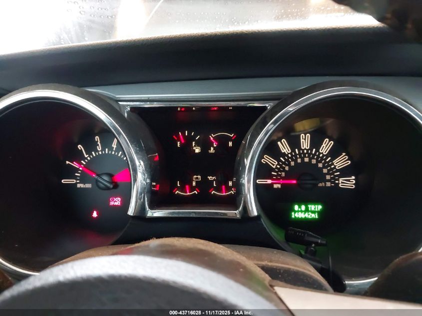 2007 Ford Mustang V6 Deluxe/V6 Premium VIN: 1ZVHT80NX75349309 Lot: 43716028