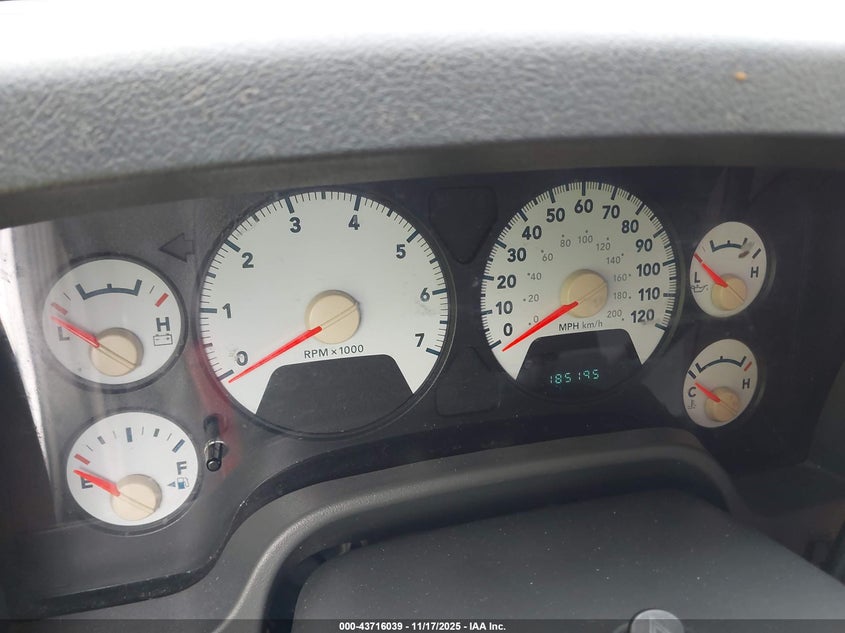 2007 Dodge Ram 1500 St VIN: 1D7HA18P47S106043 Lot: 43716039