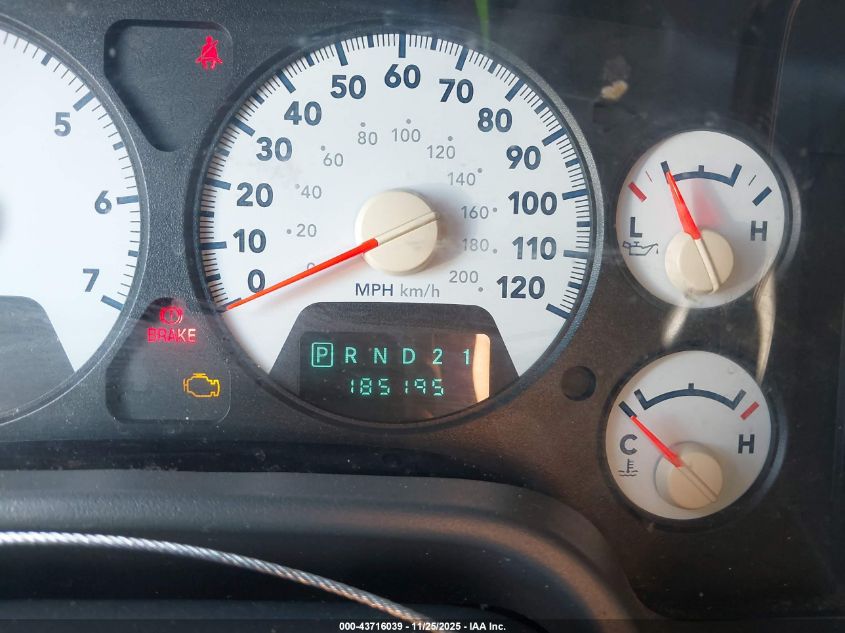 2007 Dodge Ram 1500 St VIN: 1D7HA18P47S106043 Lot: 43716039