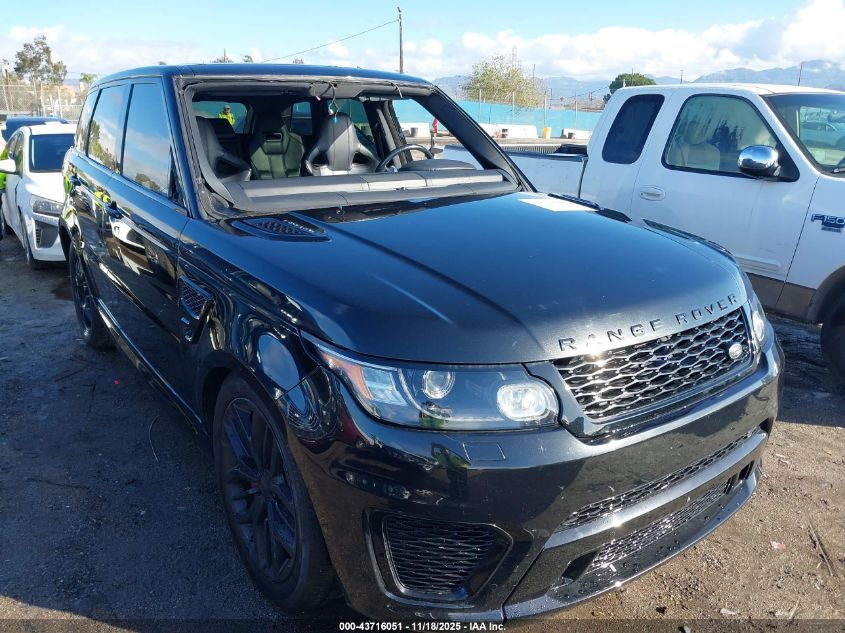 LAND ROVER RANGE ROVER SPORT 5.0L V8 SUPERCHARGED SVR
