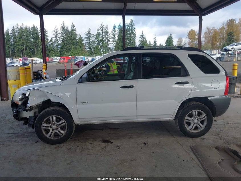 2007 Kia Sportage Lx V6 VIN: KNDJE723077412006 Lot: 43716065