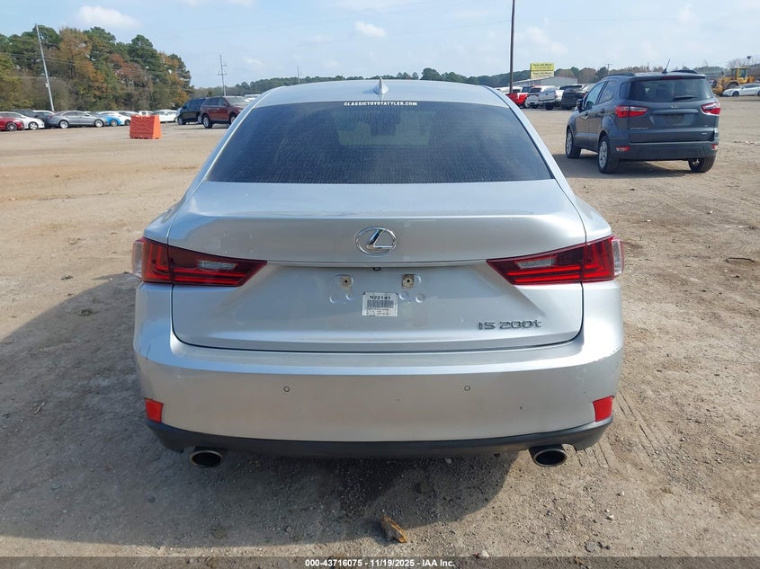 2016 Lexus Is 200T VIN: JTHBA1D29G5038426 Lot: 43716075