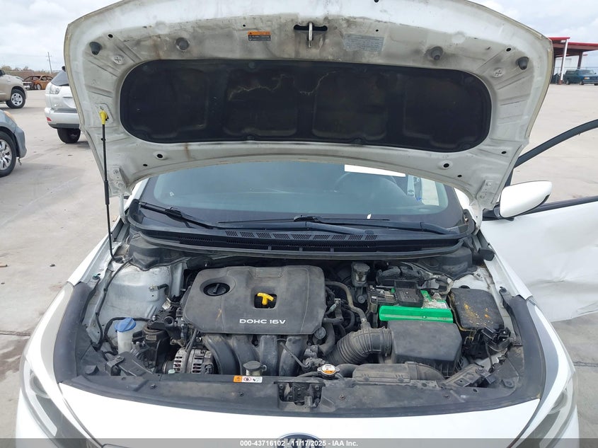 2017 Kia Forte Lx VIN: 3KPFK4A74HE136318 Lot: 43716102