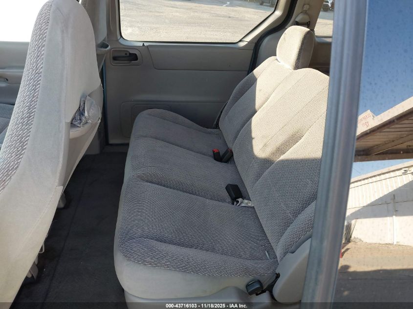 2001 Ford Windstar Lx VIN: 2FMZA51401BA45311 Lot: 43716103