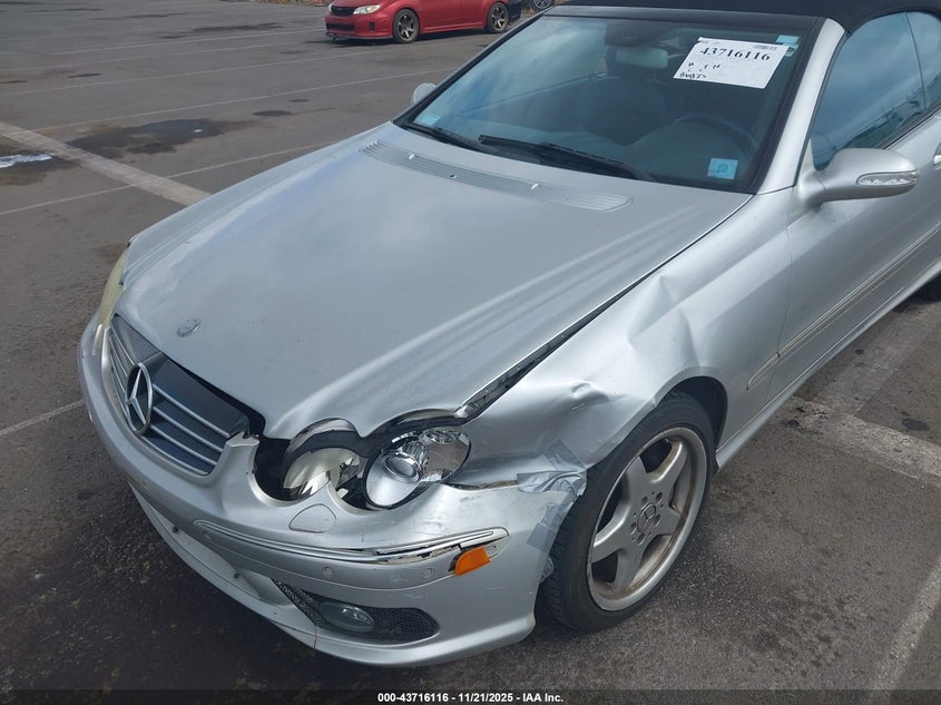 2004 Mercedes-Benz Clk 500 VIN: WDBTK75G44T023533 Lot: 43716116