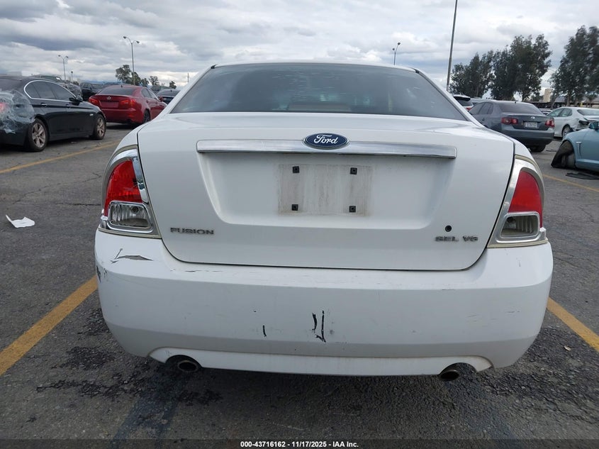 2006 Ford Fusion Sel VIN: 3FAHP08136R231372 Lot: 43716162