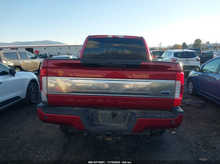 2017 Ford F-350 Platinum VIN: 1FT8W3BTXHEC45641 Lot: 43716201