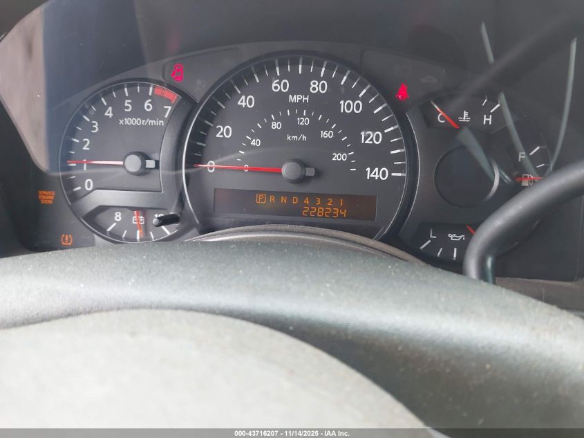 2005 Nissan Titan Xe VIN: 1N6AA07AX5N506734 Lot: 43716207