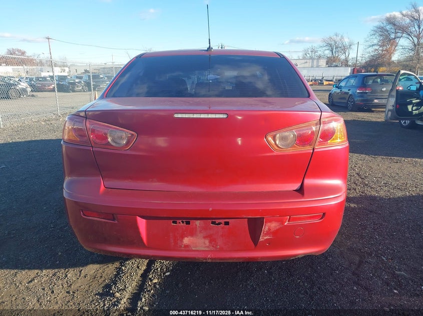 2008 Mitsubishi Lancer De/Es VIN: JA3AU26U88U020868 Lot: 43716219