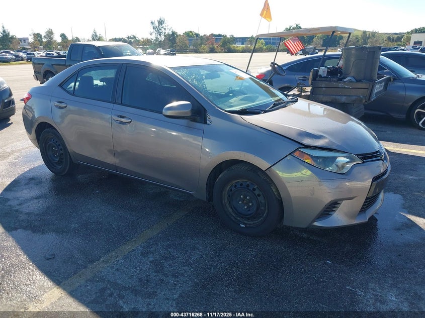 2015 TOYOTA COROLLA LE - 5YFBURHE9FP346967