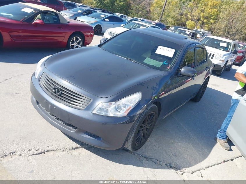 JNKBV61E08M207840 2008 INFINITI G photo no. 2