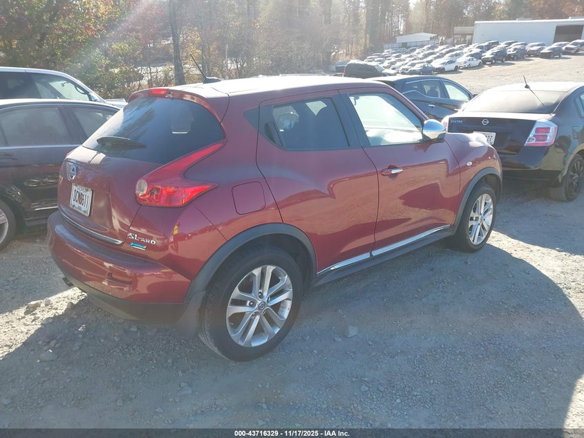 Vin: jn8af5mv1ct109483, lot: 44211689, nissan juke sl 20124