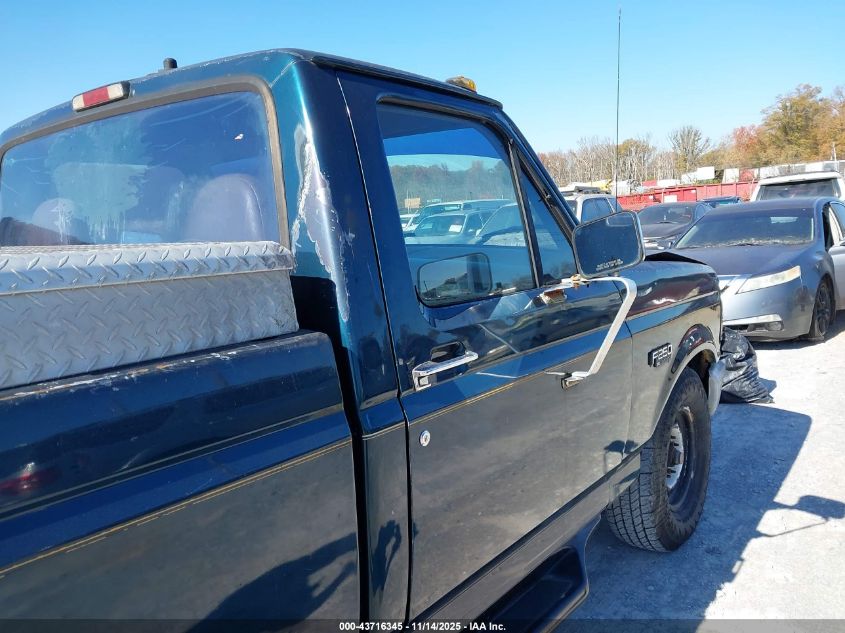 1995 Ford F250 VIN: 1FTEF25H7SNB58145 Lot: 43716345