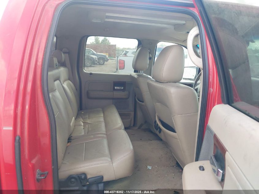 2005 Ford F-150 Lariat/Xlt VIN: 1FTPW12565KB59001 Lot: 43716352