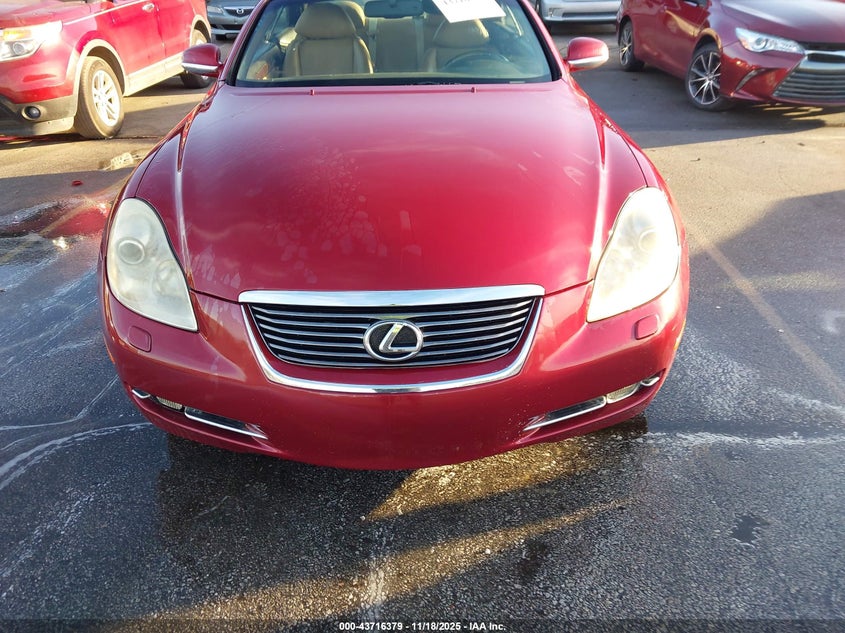 2006 Lexus Sc 430 VIN: JTHFN48Y569009499 Lot: 43716379