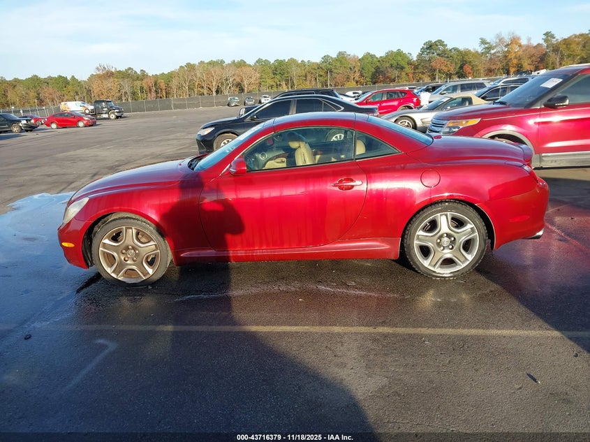 2006 Lexus Sc 430 VIN: JTHFN48Y569009499 Lot: 43716379