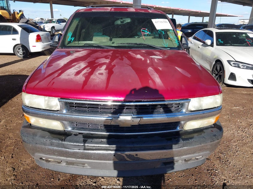 2005 Chevrolet Tahoe Ls VIN: 1GNEC13T95R242000 Lot: 43716380
