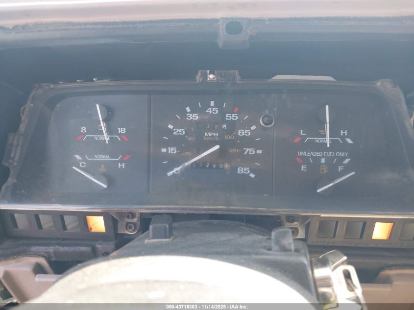 1992 Ford Ranger Super Cab VIN: 1FTCR14A6NPA29612 Lot: 43716383