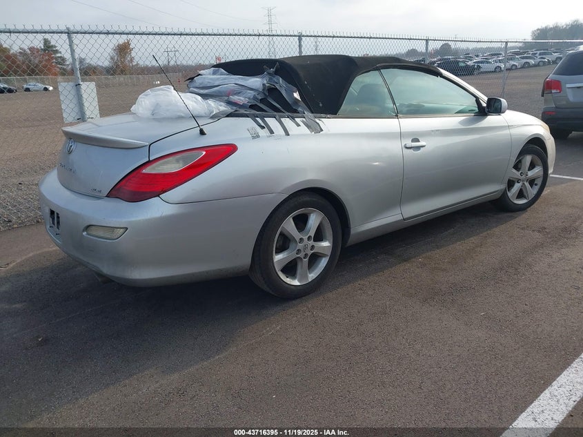 4T1FA38P87U108990 2007 TOYOTA CAMRY SOLARA photo no. 4