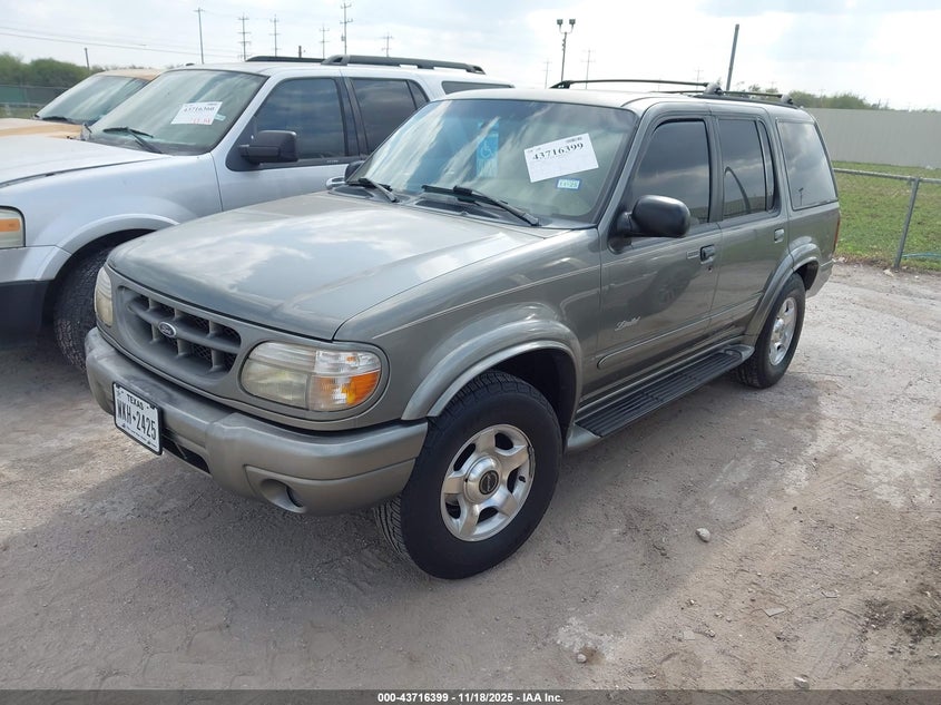 1FMZU34E9XZB10663 1999 FORD EXPLORER photo no. 2