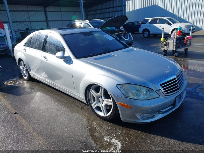 2008 Mercedes-Benz S 550 4Matic VIN: WDDNG86X98A190123 Lot: 43716413