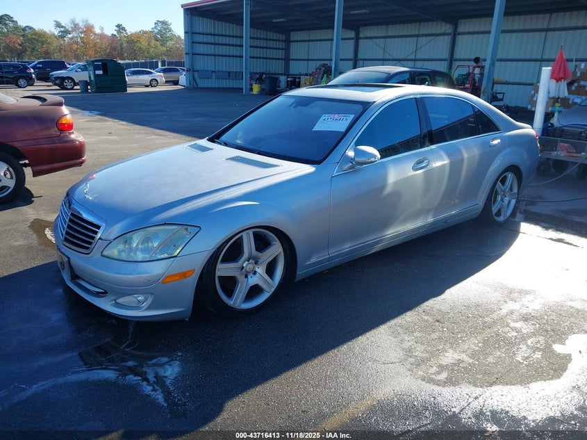 2008 Mercedes-Benz S 550 4Matic VIN: WDDNG86X98A190123 Lot: 43716413