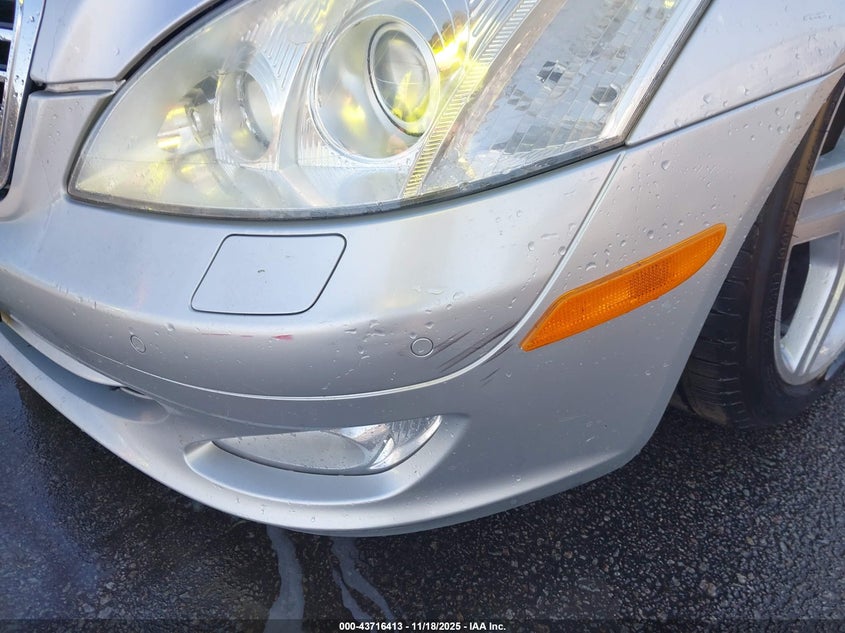 2008 Mercedes-Benz S 550 4Matic VIN: WDDNG86X98A190123 Lot: 43716413