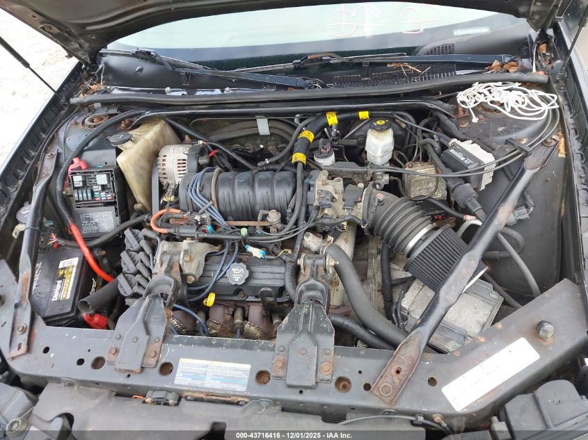 2003 Chevrolet Impala VIN: 2G1WF52K339292153 Lot: 43716416