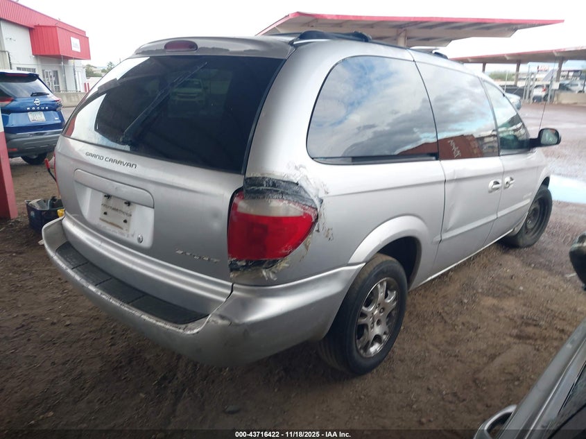 2B8GP44G41R121576 2001 DODGE CARAVAN photo no. 4