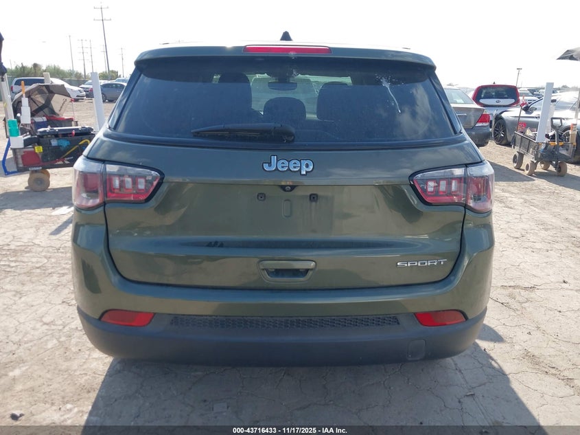 2020 Jeep Compass Sport Fwd VIN: 3C4NJCAB3LT162751 Lot: 43716433