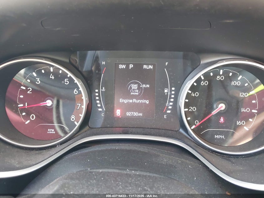 2020 Jeep Compass Sport Fwd VIN: 3C4NJCAB3LT162751 Lot: 43716433