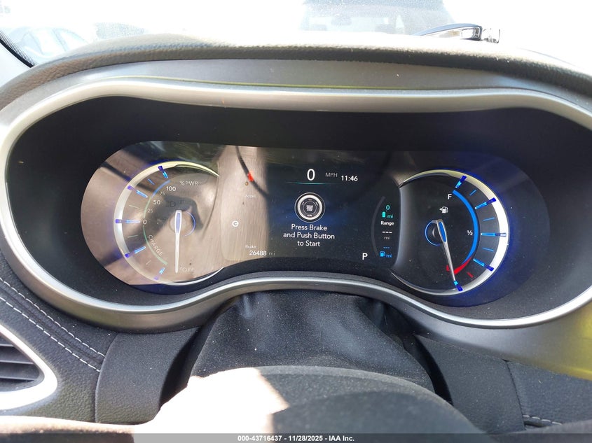 2024 Chrysler Pacifica Hybrid Select VIN: 2C4RC1S74RR158309 Lot: 43716437