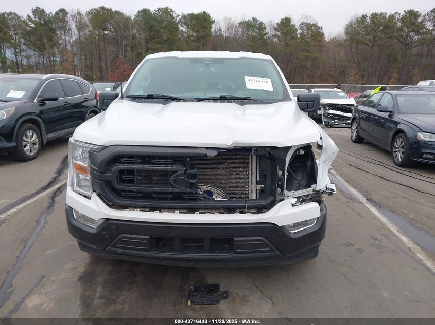 2022 Ford F-150 Xl VIN: 1FTEX1CP2NKF09163 Lot: 43716440