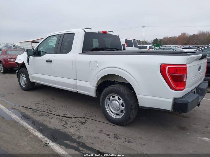 2022 Ford F-150 Xl VIN: 1FTEX1CP2NKF09163 Lot: 43716440