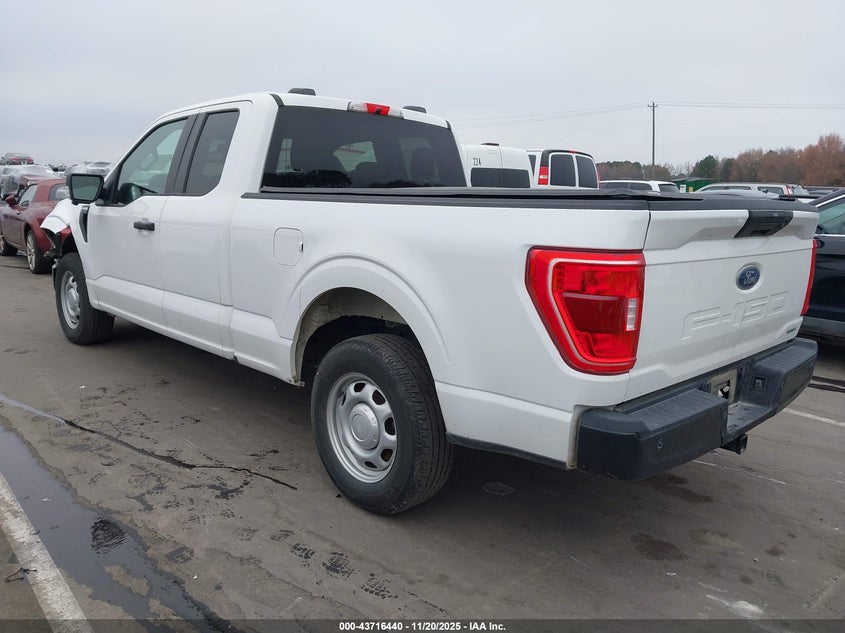 VIN 1FTEX1CP2NKF09163 2022 FORD F-150 XL