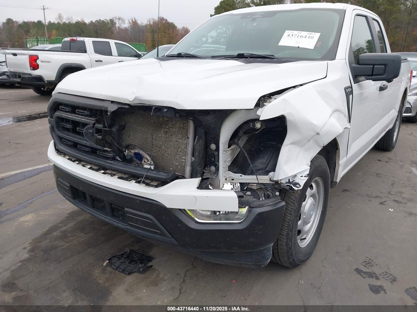 2022 Ford F-150 Xl VIN: 1FTEX1CP2NKF09163 Lot: 43716440