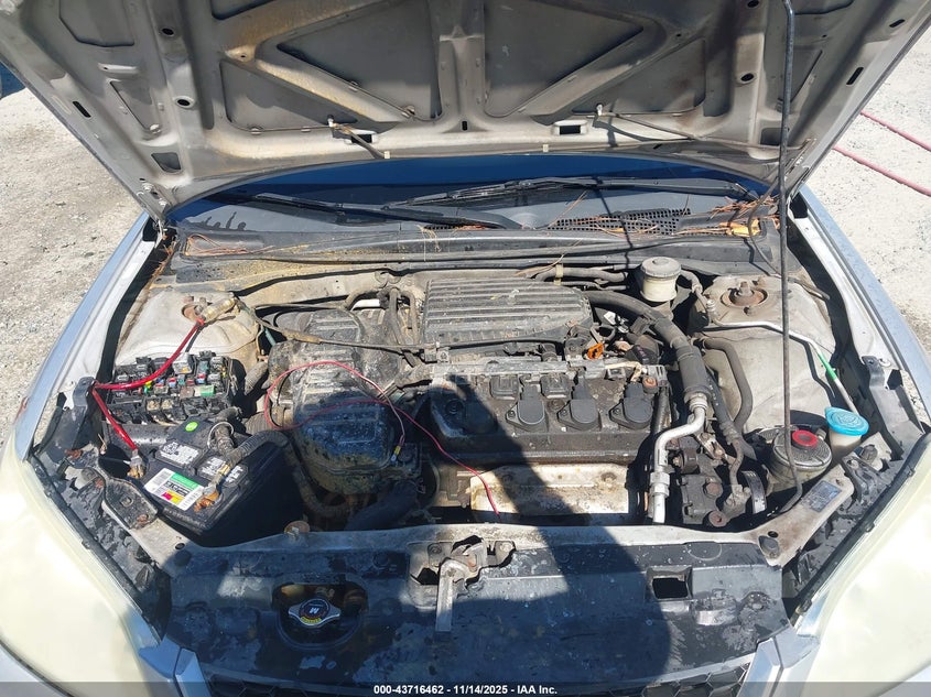 2004 Honda Civic Vp VIN: 1HGEM22124L081164 Lot: 43716462