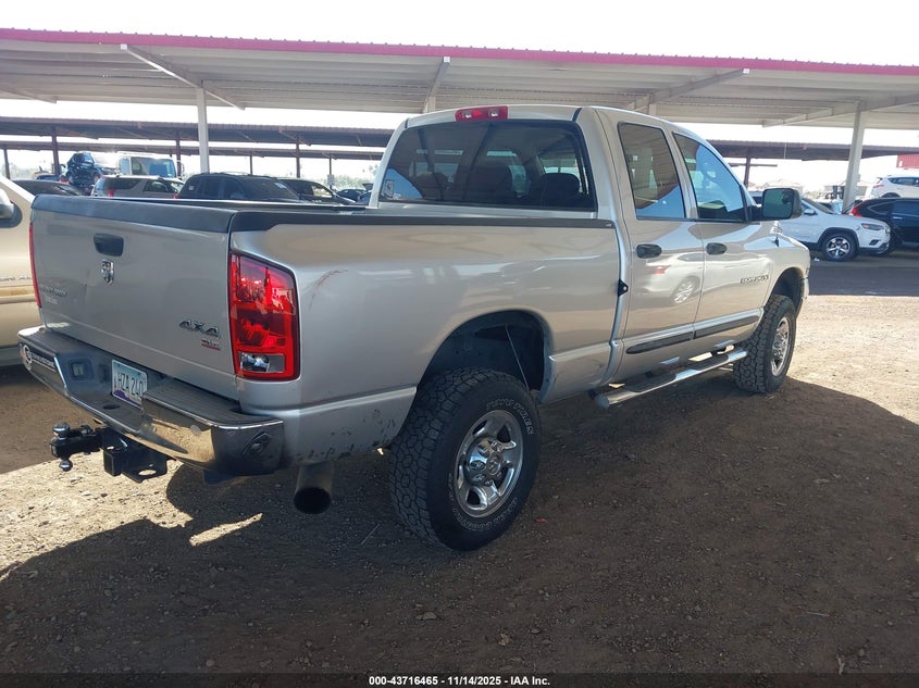 3D7KS28C45G809460 2005 DODGE RAM photo no. 4