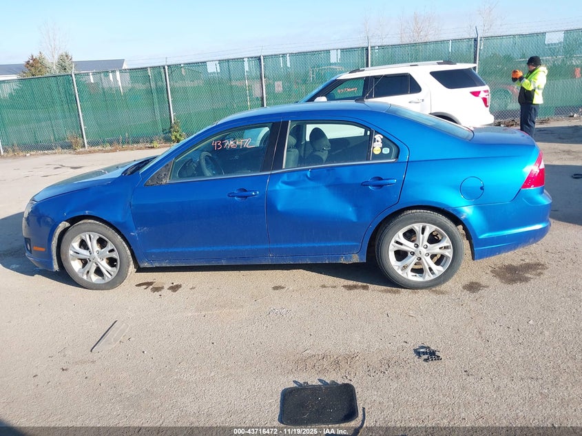 2012 Ford Fusion Se VIN: 3FAHP0HAXCR420239 Lot: 43716472