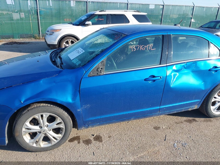 2012 Ford Fusion Se VIN: 3FAHP0HAXCR420239 Lot: 43716472