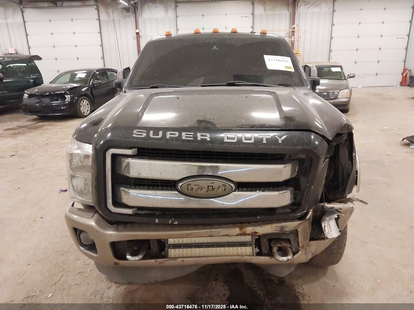 2013 Ford F-250 Lariat VIN: 1FT7W2BT1DEA59471 Lot: 43716476