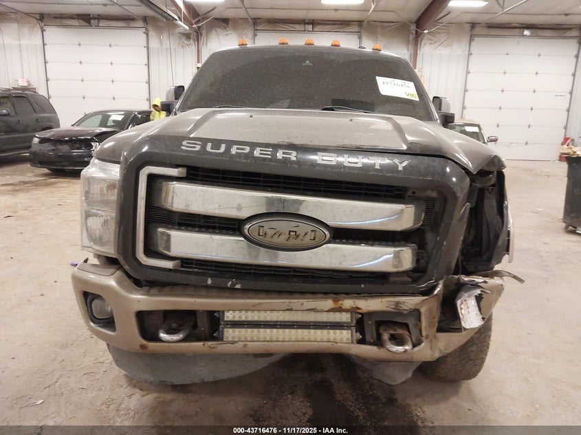 2013 Ford F-250 Lariat VIN: 1FT7W2BT1DEA59471 Lot: 43716476