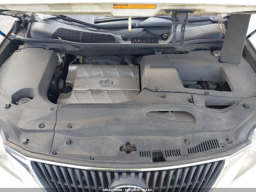 2011 Lexus Rx 350 VIN: 2T2BK1BAXBC082578 Lot: 43716486