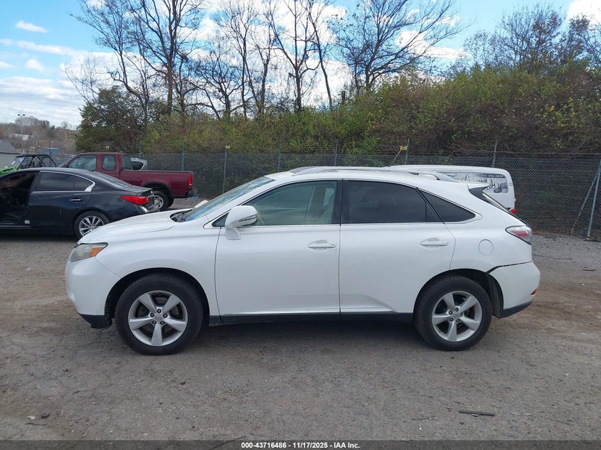 2011 Lexus Rx 350 VIN: 2T2BK1BAXBC082578 Lot: 43716486