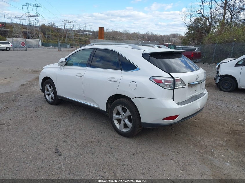 2T2BK1BAXBC082578 2011 LEXUS RX photo no. 3