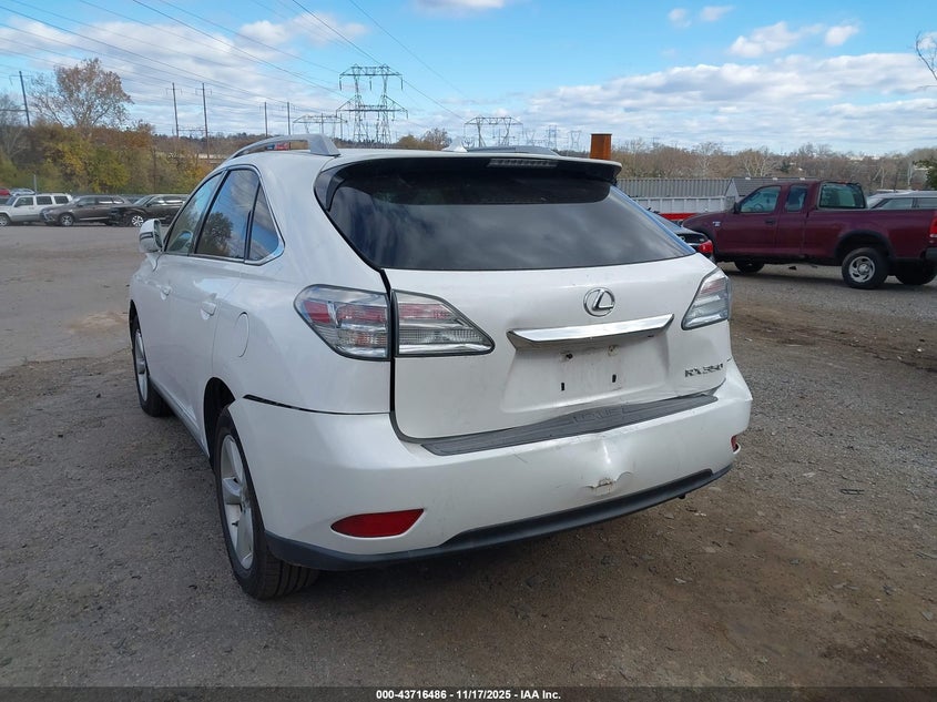 2011 Lexus Rx 350 VIN: 2T2BK1BAXBC082578 Lot: 43716486