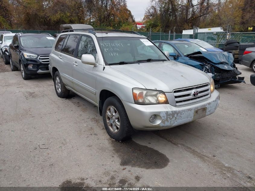 2004 Toyota Highlander V6